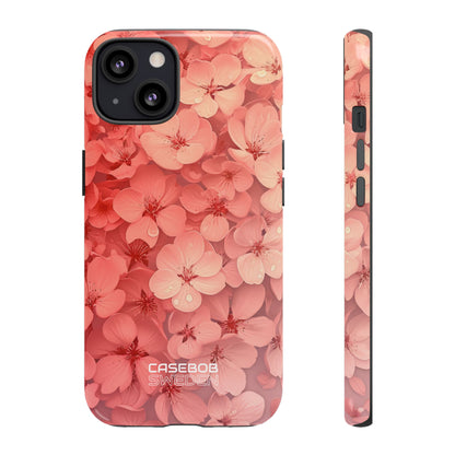 Blush Garden Bloom iPhone 13 - Tough