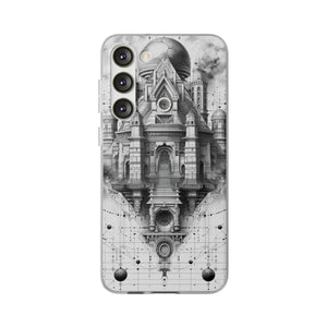 Himmlische Kathedrale | Flexible Handyhülle für Samsung Galaxy