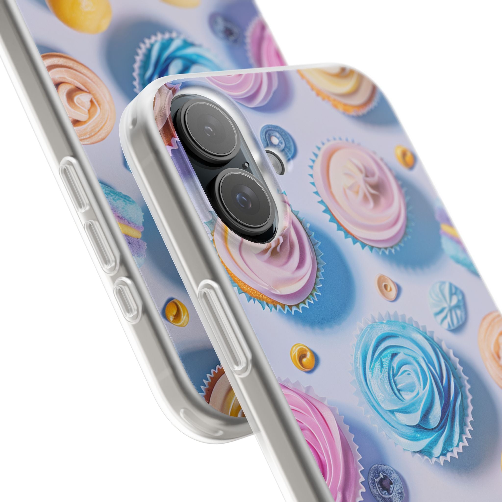 Pastel Whimsy Desserts - Flexi iPhone 16 Phone Case