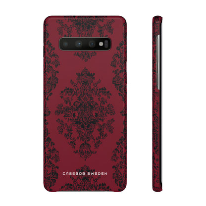 Gothic Crimson Elegance Samsung S10 - Slim Phone Case