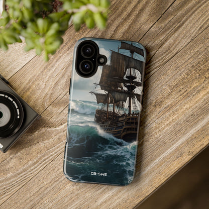 Ship Faces Waves - iPhone Case