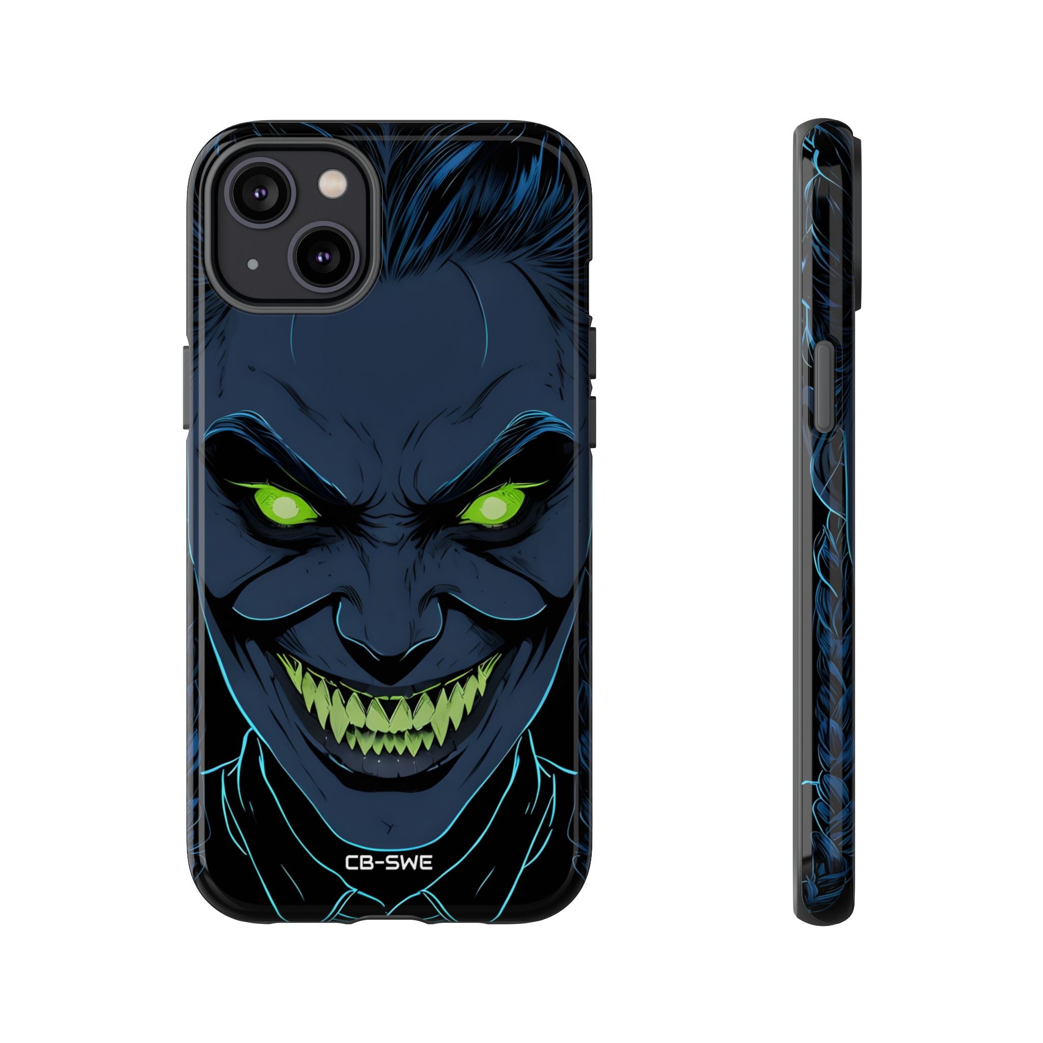 Glowing Eyes Dark Fiend - iPhone Case
