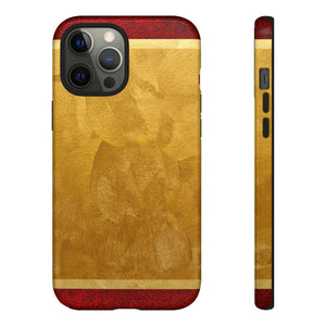 Vintage Gold Mirror - Protective Phone Case