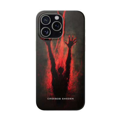 Gothic Crimson Ascension iPhone 15 - Flexi Phone Case