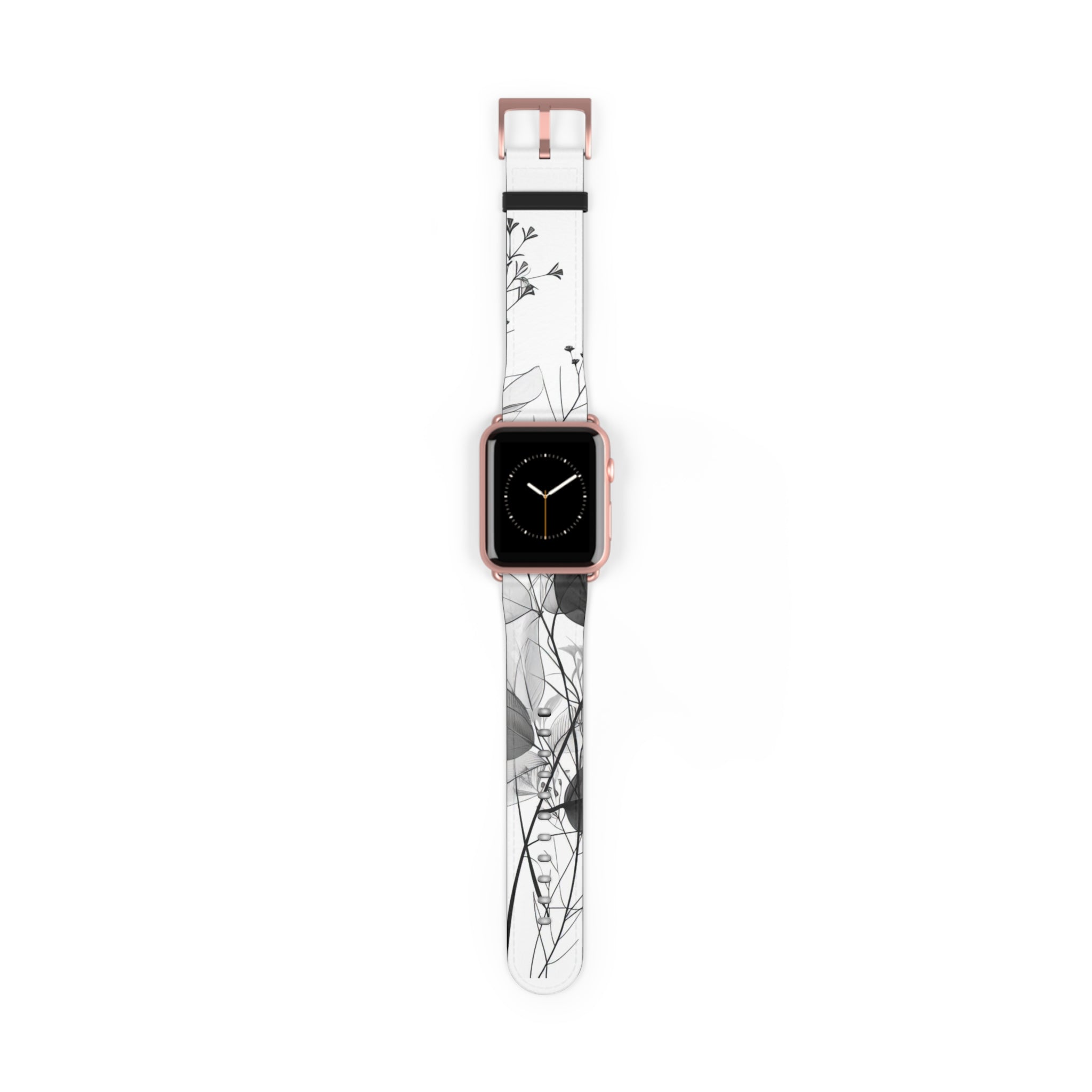 Silver Leaves - Watch Band