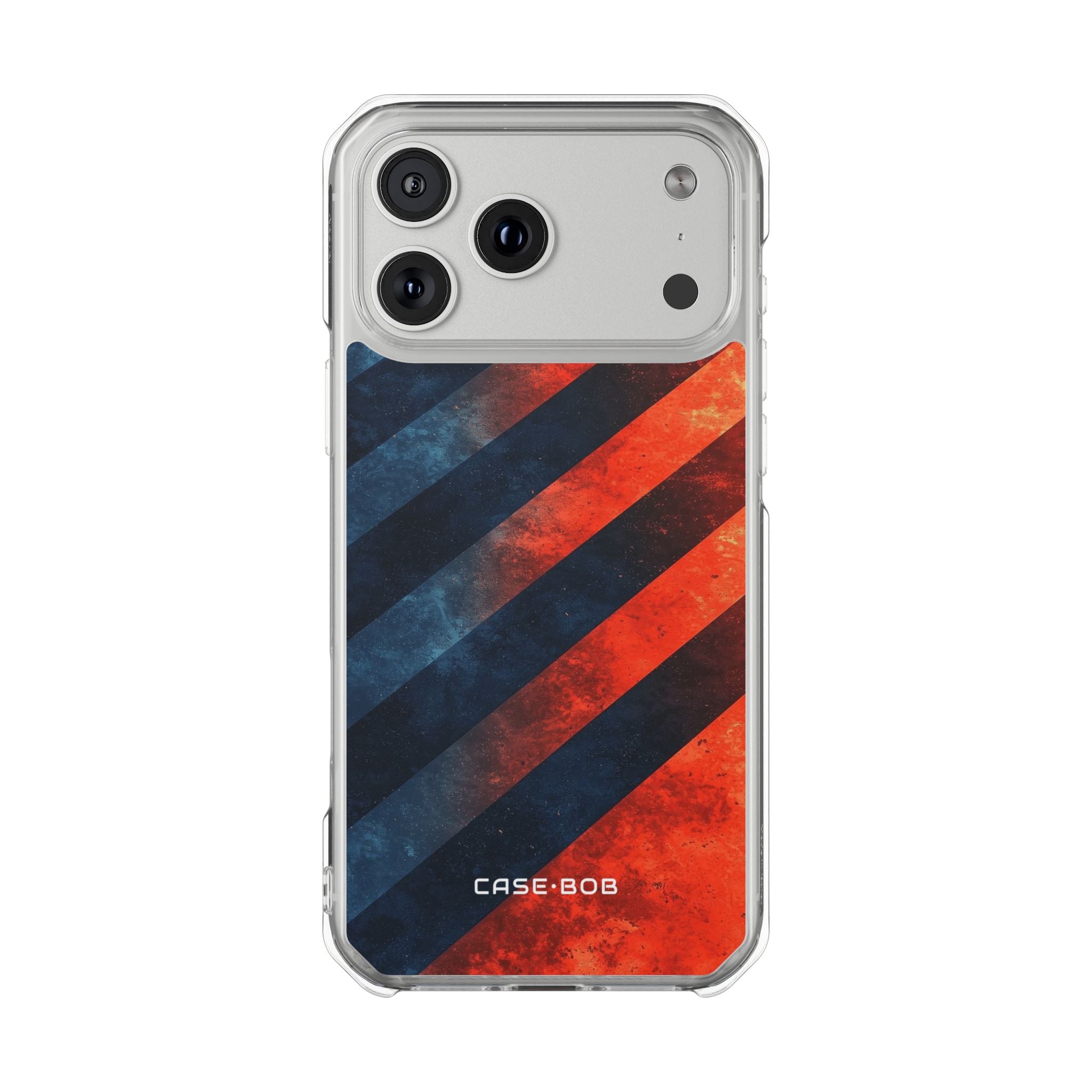 Gestreepte Ember iPhone 17 Pro Max Case - Impact