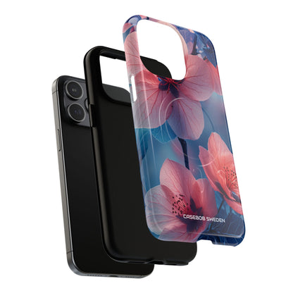 Blossom Serenity - Tough + MagSafe® iPhone 15 Phone Case