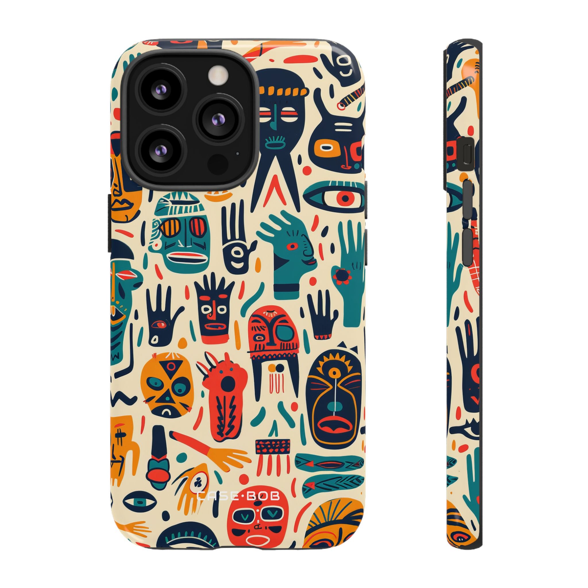 Vivid Faces iPhone 13 Pro Case - Tough