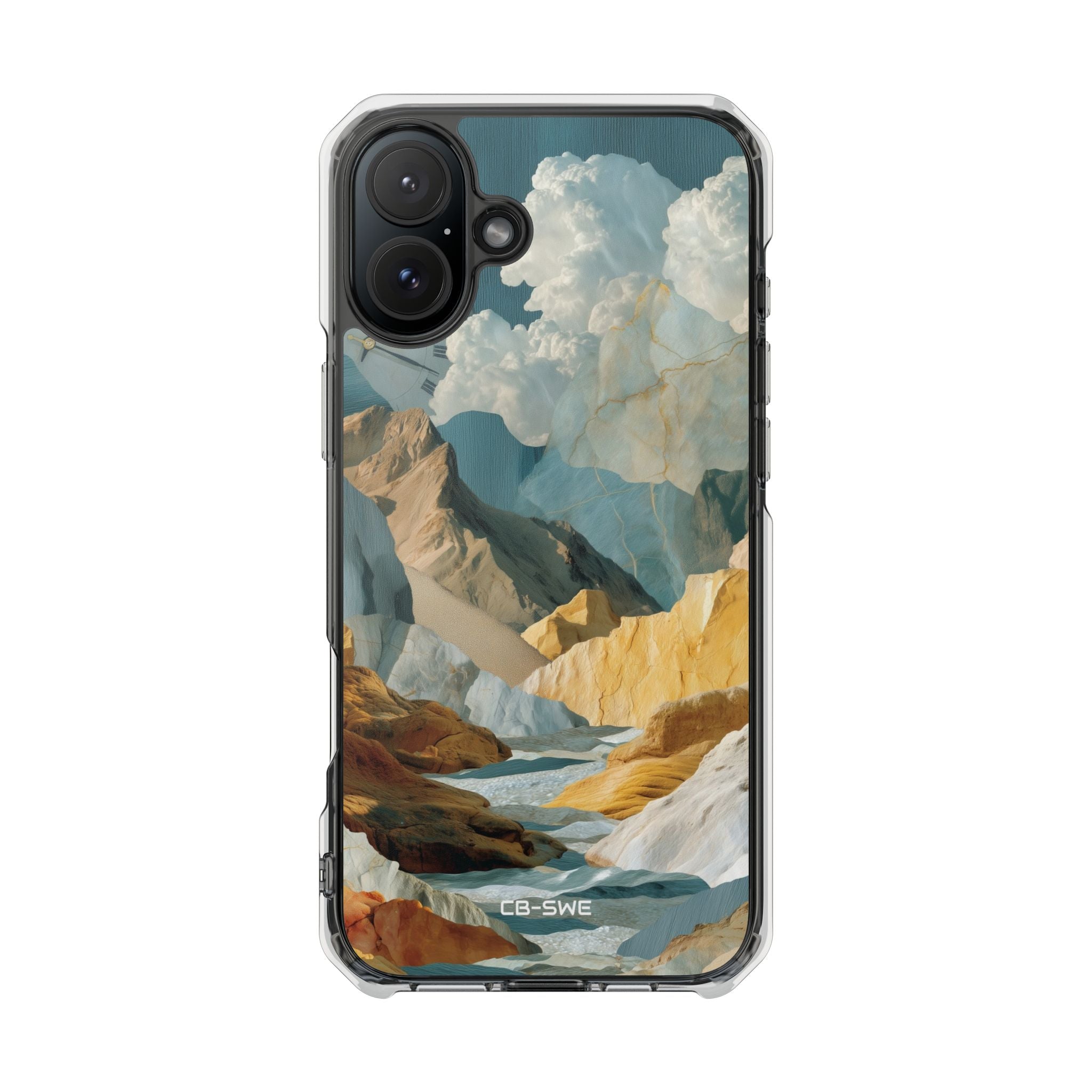 Time Drifts Above iPhone Case - Impact
