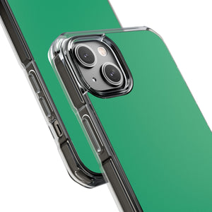 Crayola Green | Phone Case for iPhone (Clear Impact Case - Magnetic)