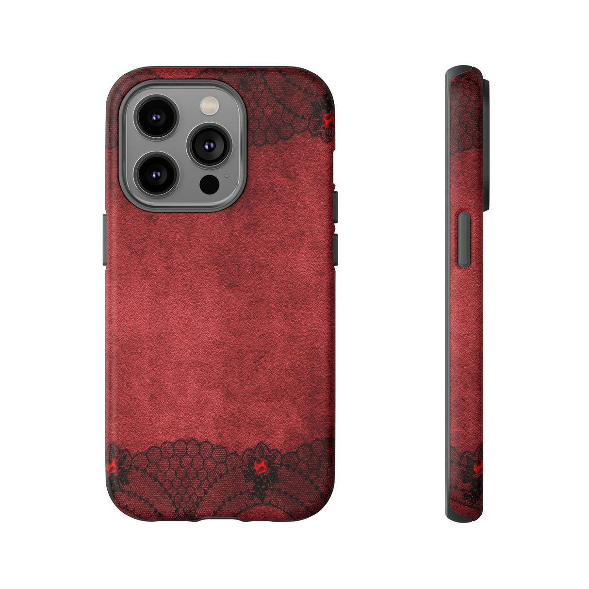 Flutterse Gothic Flower - Protective Phone Case