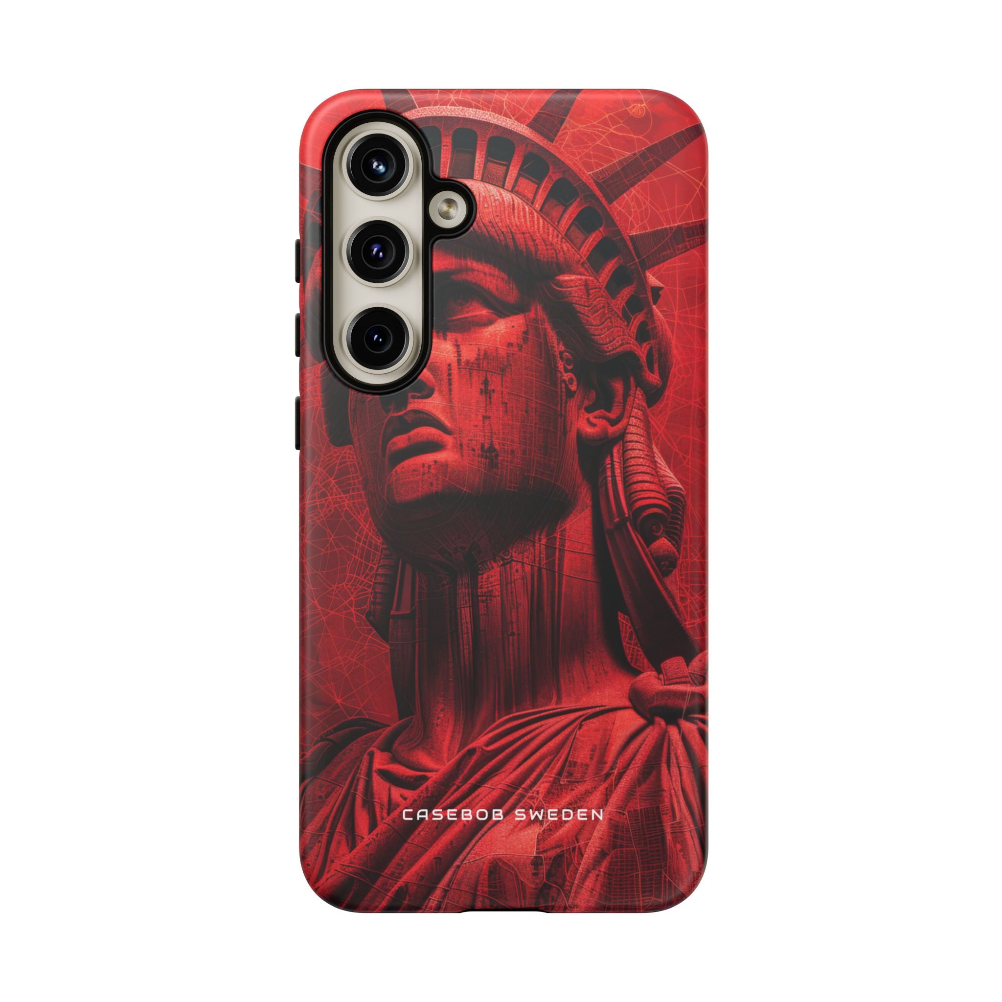 Zen Red Liberty Vision Samsung S24 - Tough Phone Case