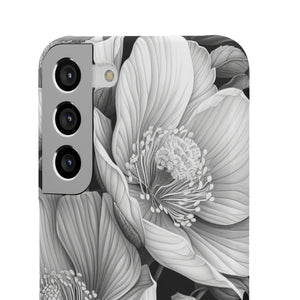 Botanische Eleganz | Schlanke Handyhülle für Samsung