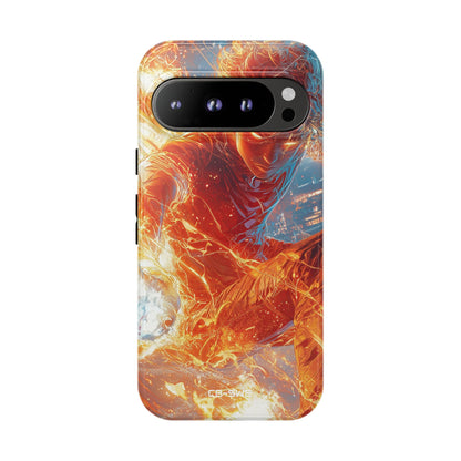 Flames Dance Wildly - Google Pixel Case