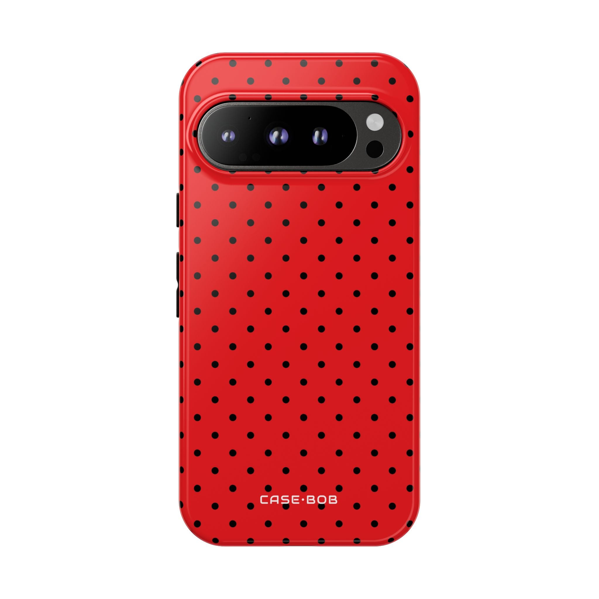 Crimson Dot Matrix Google Pixel 9 Pro Case - Tough