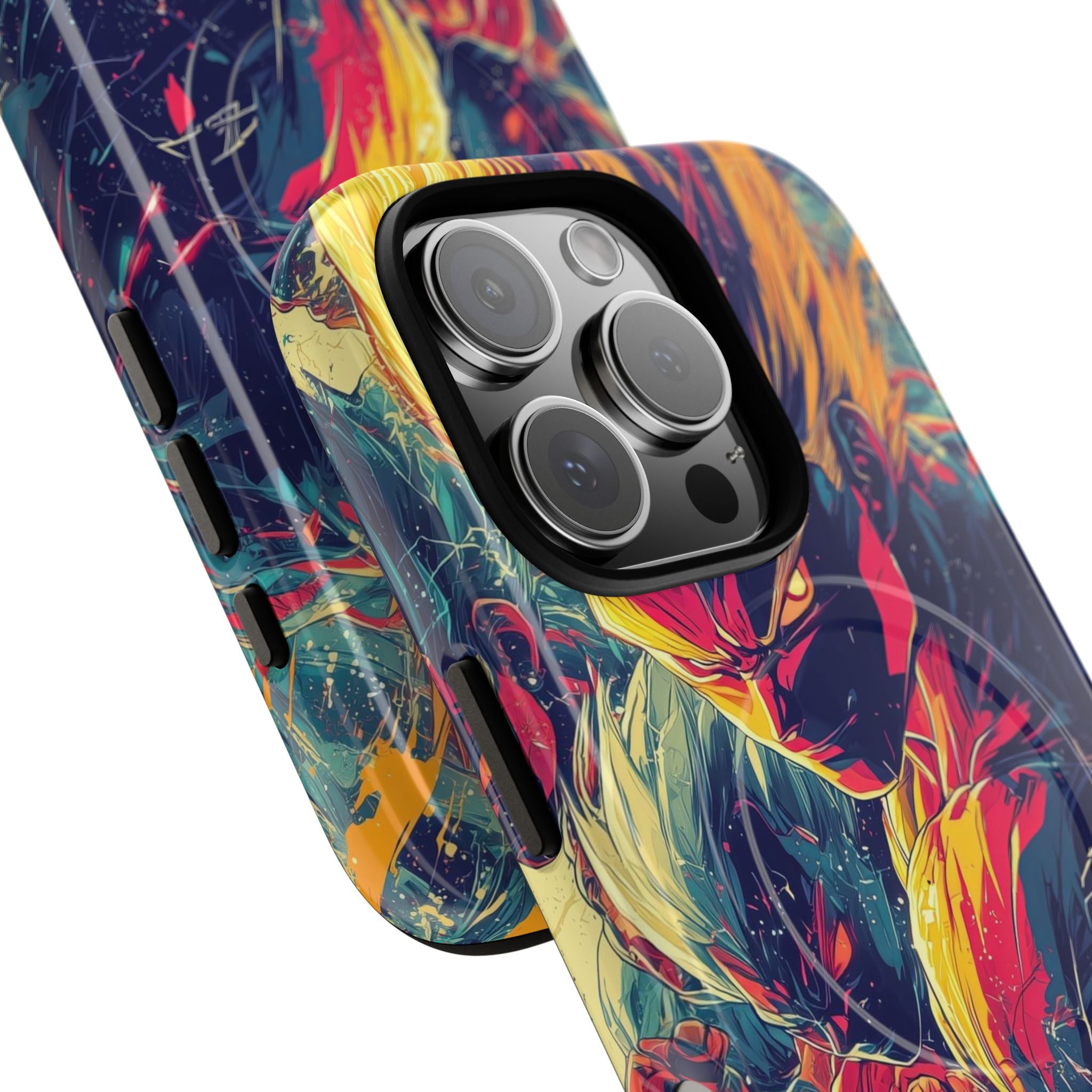 Yellow Fury iPhone 16 Pro Case - Tough+