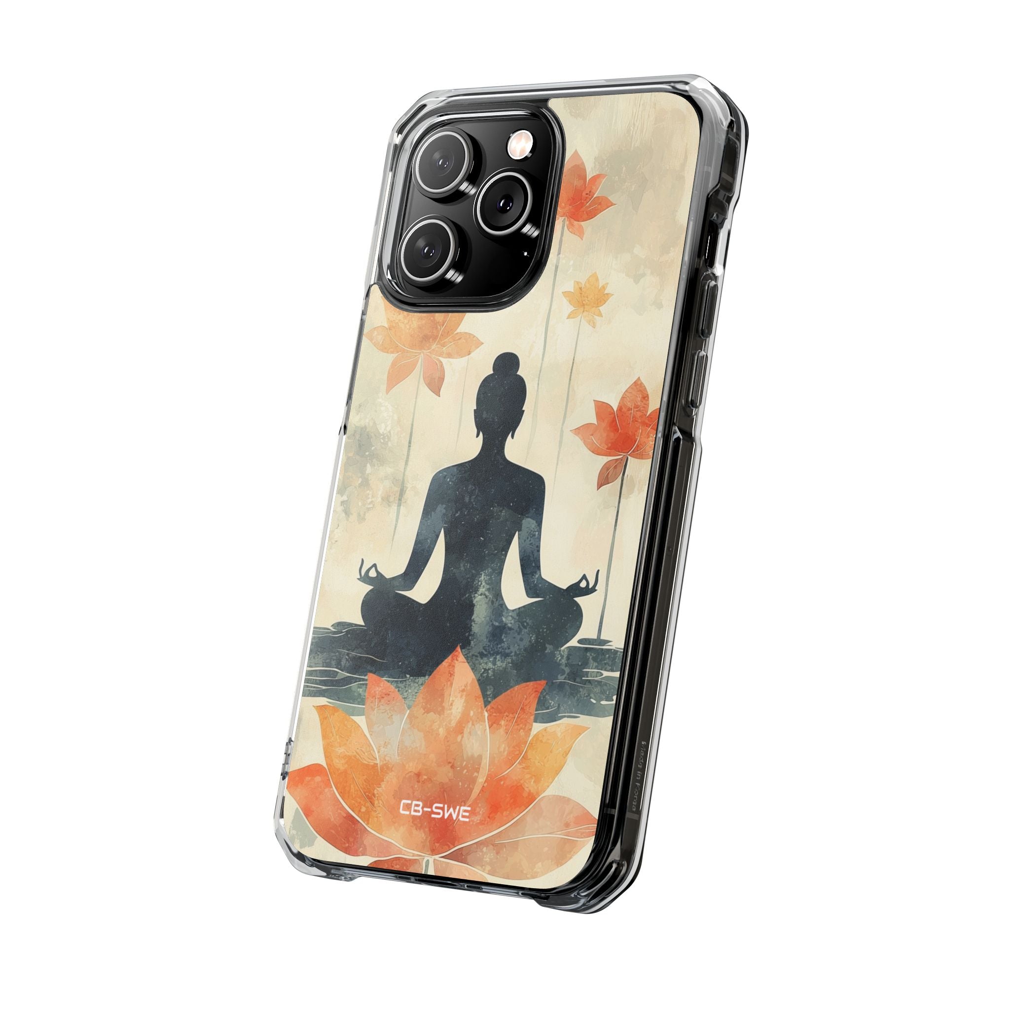 Lotus Blooms Surround iPhone Case - Impact