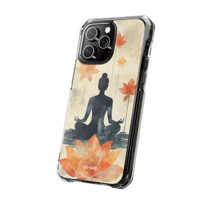 Lotus Blooms Surround iPhone Case - Impact