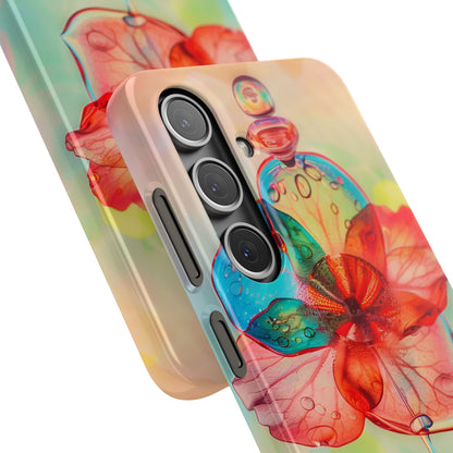 Ethereal Glass Flower Samsung S24 - Slim Phone Case