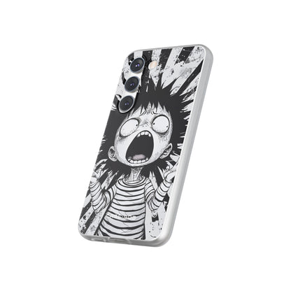 Screaming Stripes Samsung S23 Case - Soft