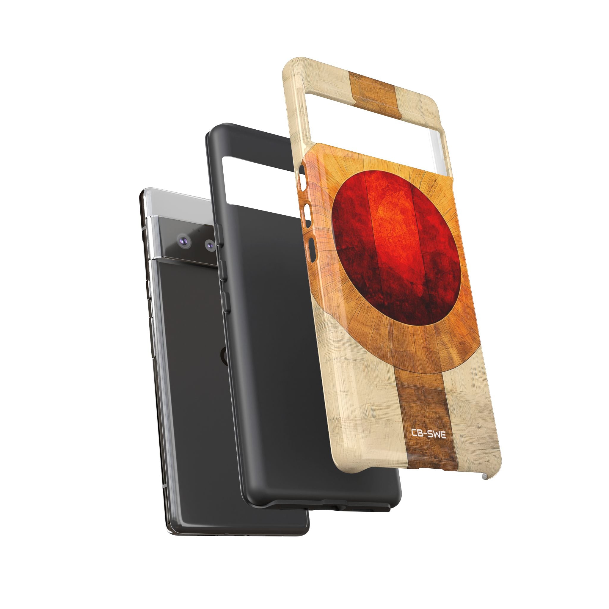 Warm Circles Embrace - Google Pixel Case