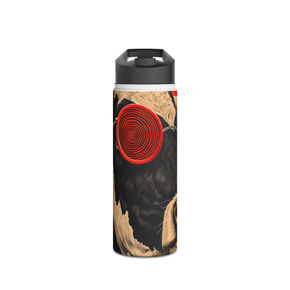 Spiral Cow Vision - Stainless Steel Water Bottle