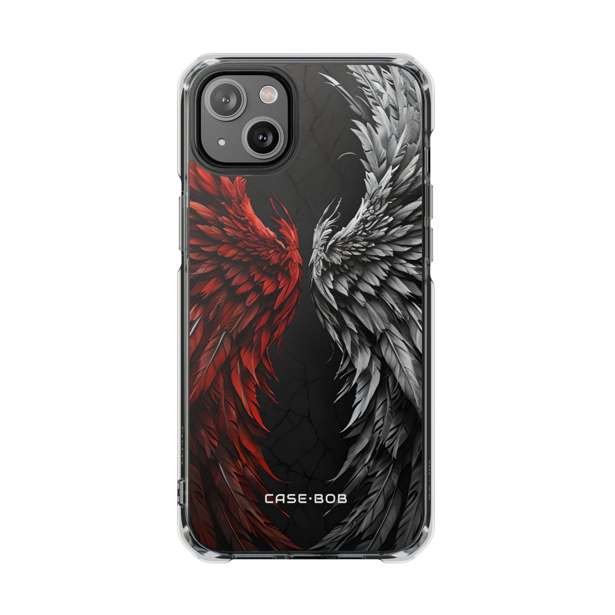 Crimson White Wings iPhone 14 Plus Case - Impact