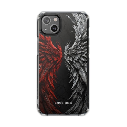 Crimson White Wings iPhone 14 Plus Case - Impact