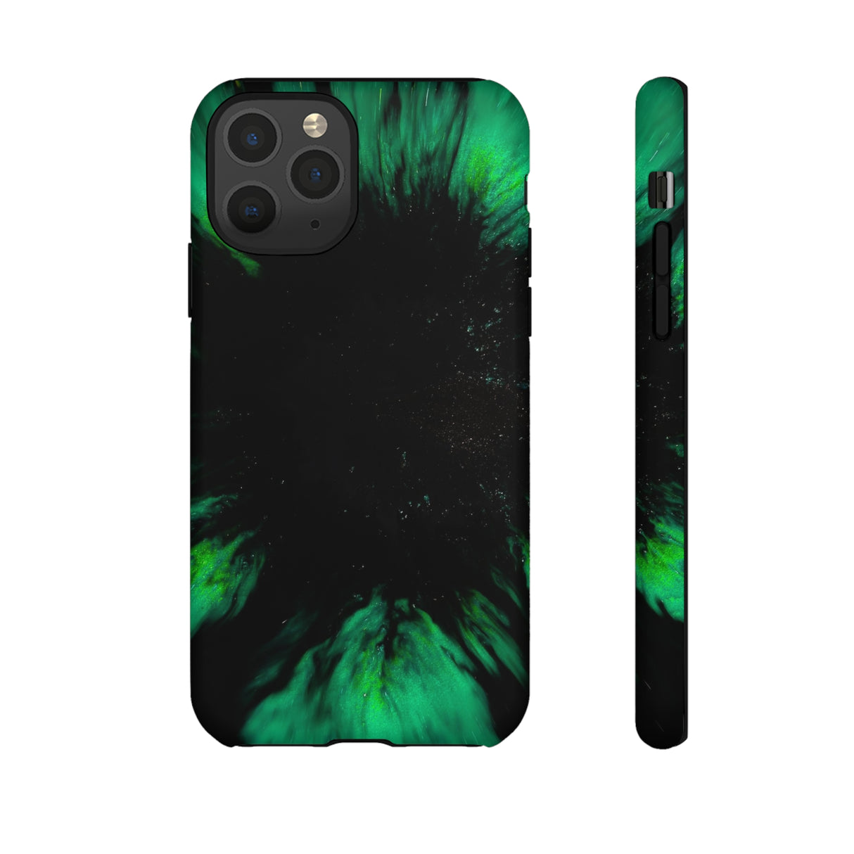 Northen Star Gaze Ink Art iPhone Case (Protective) iPhone 11 Pro Matte Phone Case