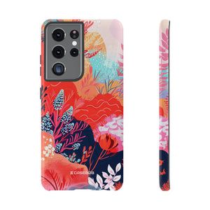 Living Coral Design | Handyhülle für Samsung (Schutzhülle)