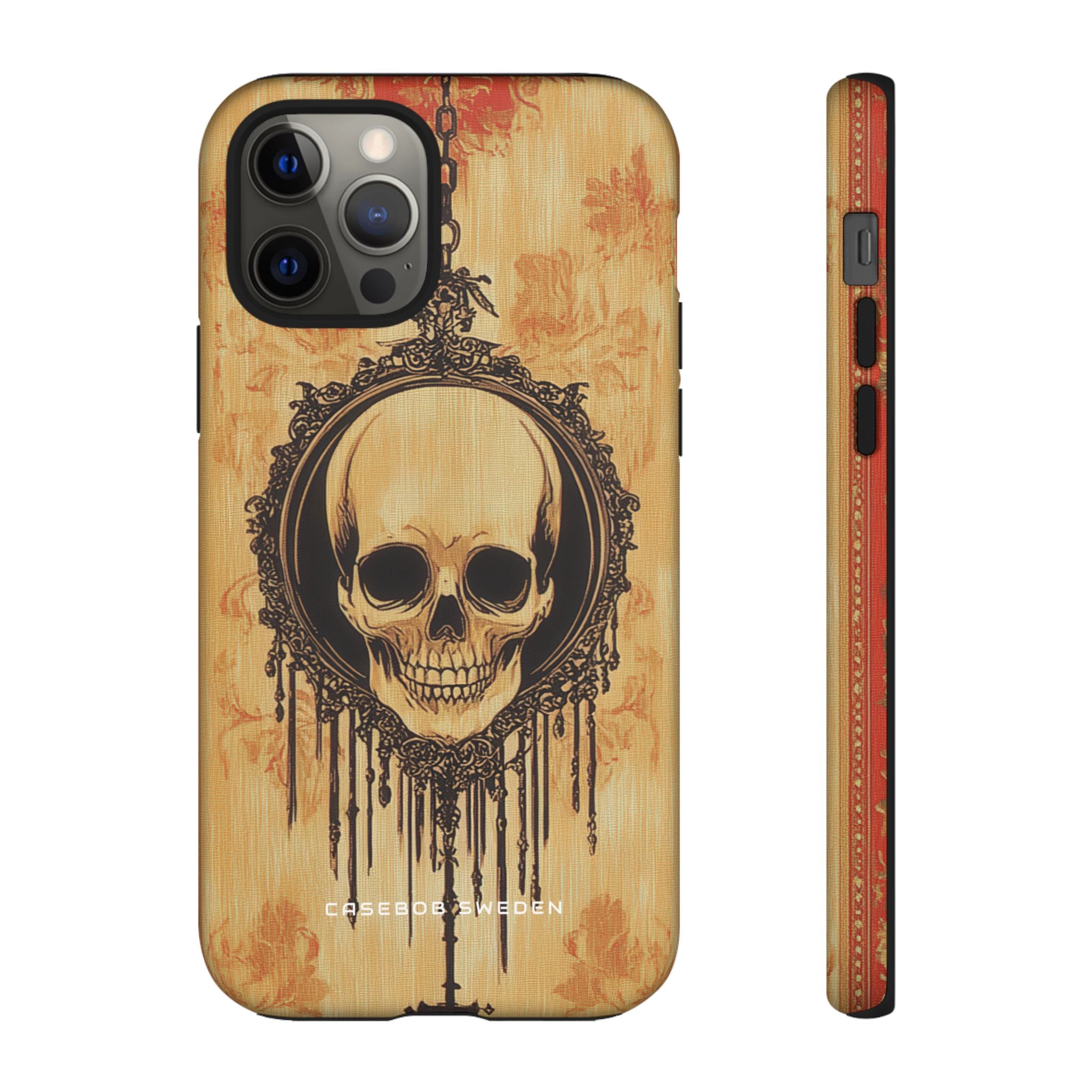 Gothic Skull Elegance iPhone 12 - Tough Phone Case