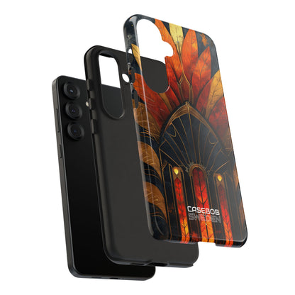 Foglie ad Arco Dorato Samsung S25 - Tough