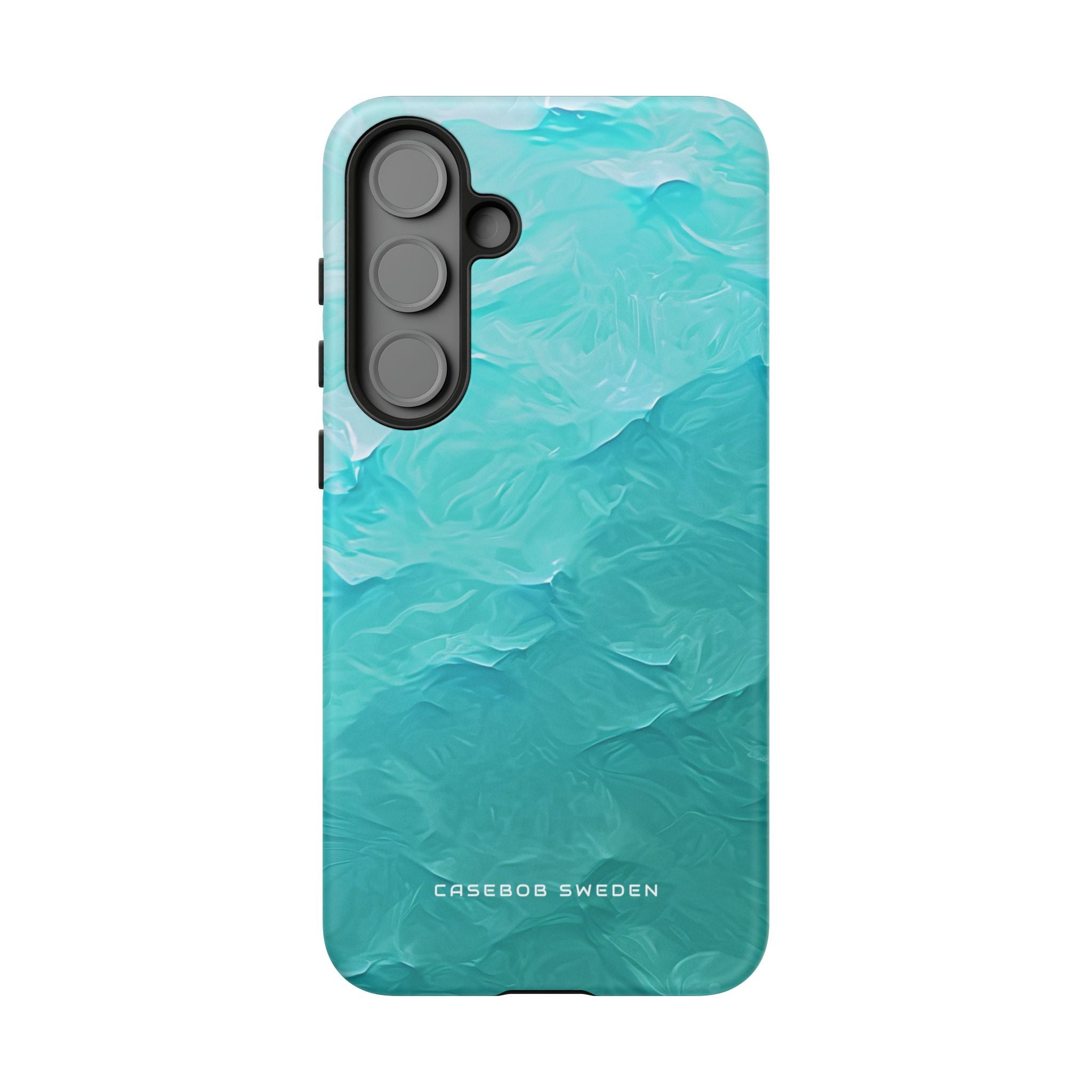 Calm Turquoise Flow Samsung S25 - Tough Phone Case