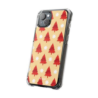 Red Trees Shine iPhone Case - Impact