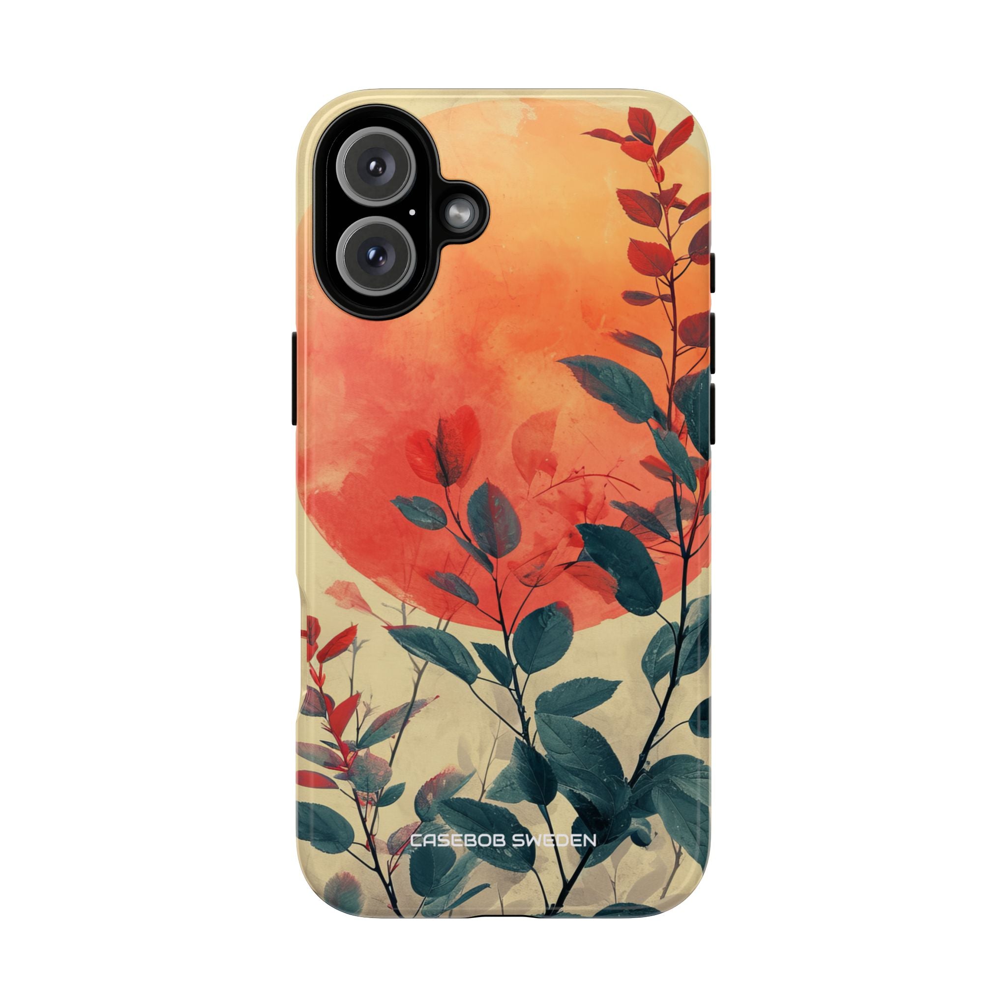 Orange Sun Harmony - Tough iPhone 16 Phone Case