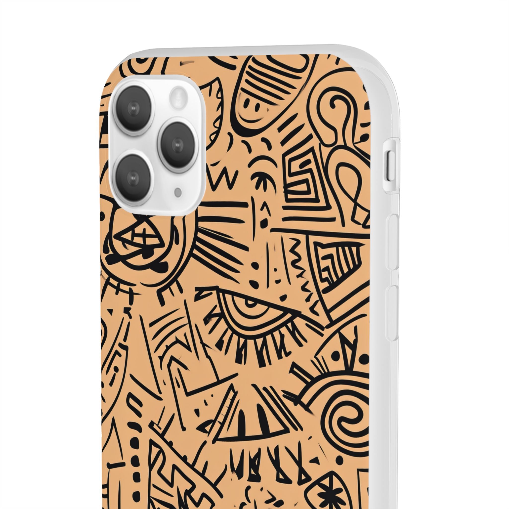 Mystic Tribal Geometry | Flexible Phone Case for iPhone