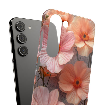 Serene Botanical Blooms - Slim Samsung S23 Phone Case