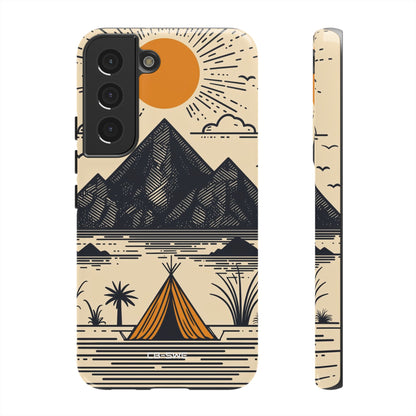 Golden Tent Awaits - Samsung Case