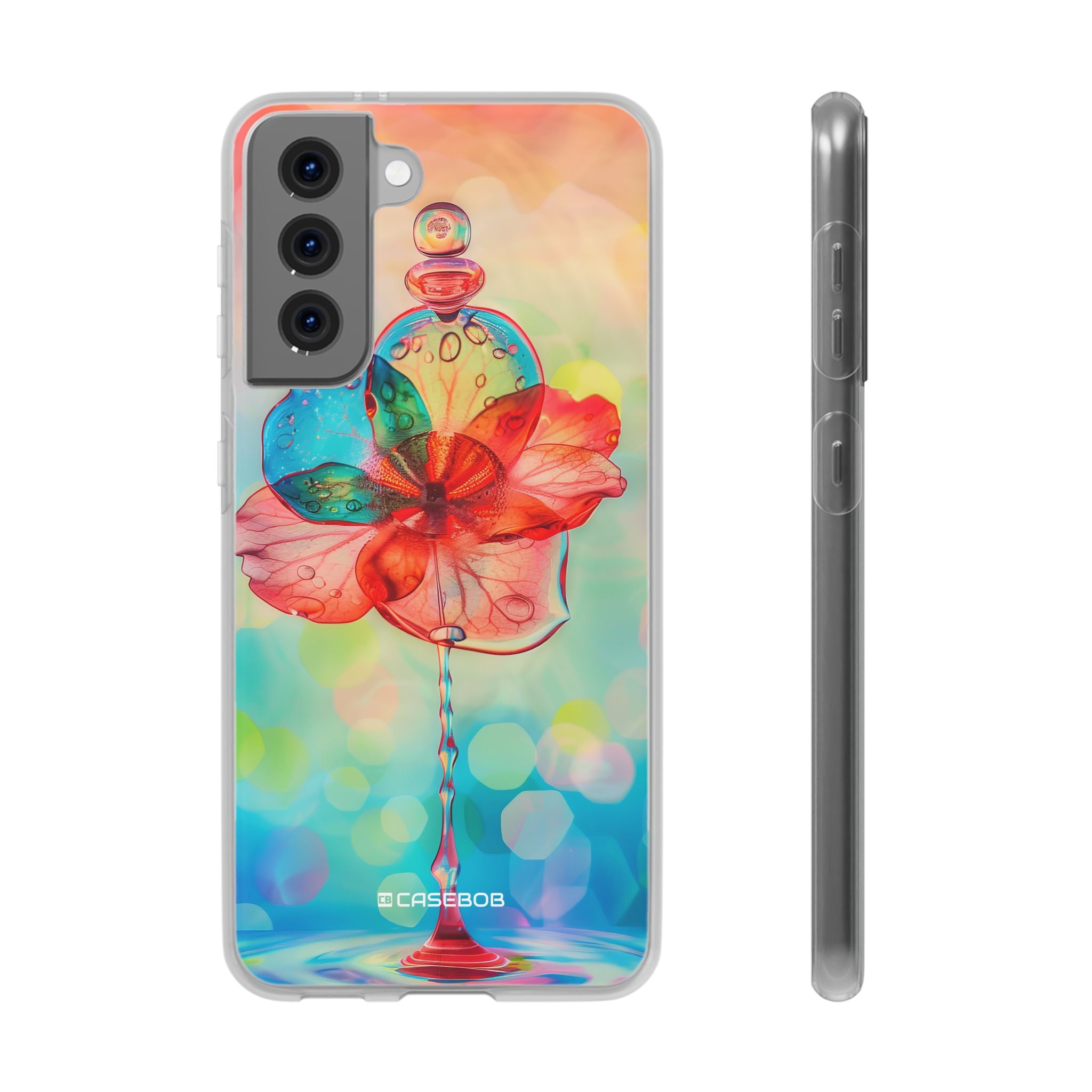 Dreamy Liquid Bloom | Flexible Phone Case for Samsung Galaxy