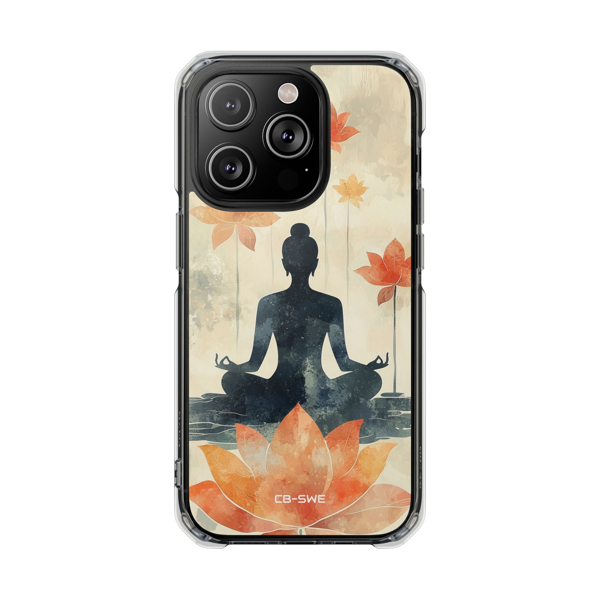 Lotus Blooms Surround iPhone Case - Impact