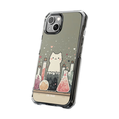 Cat Explores Potions iPhone Case - Impact
