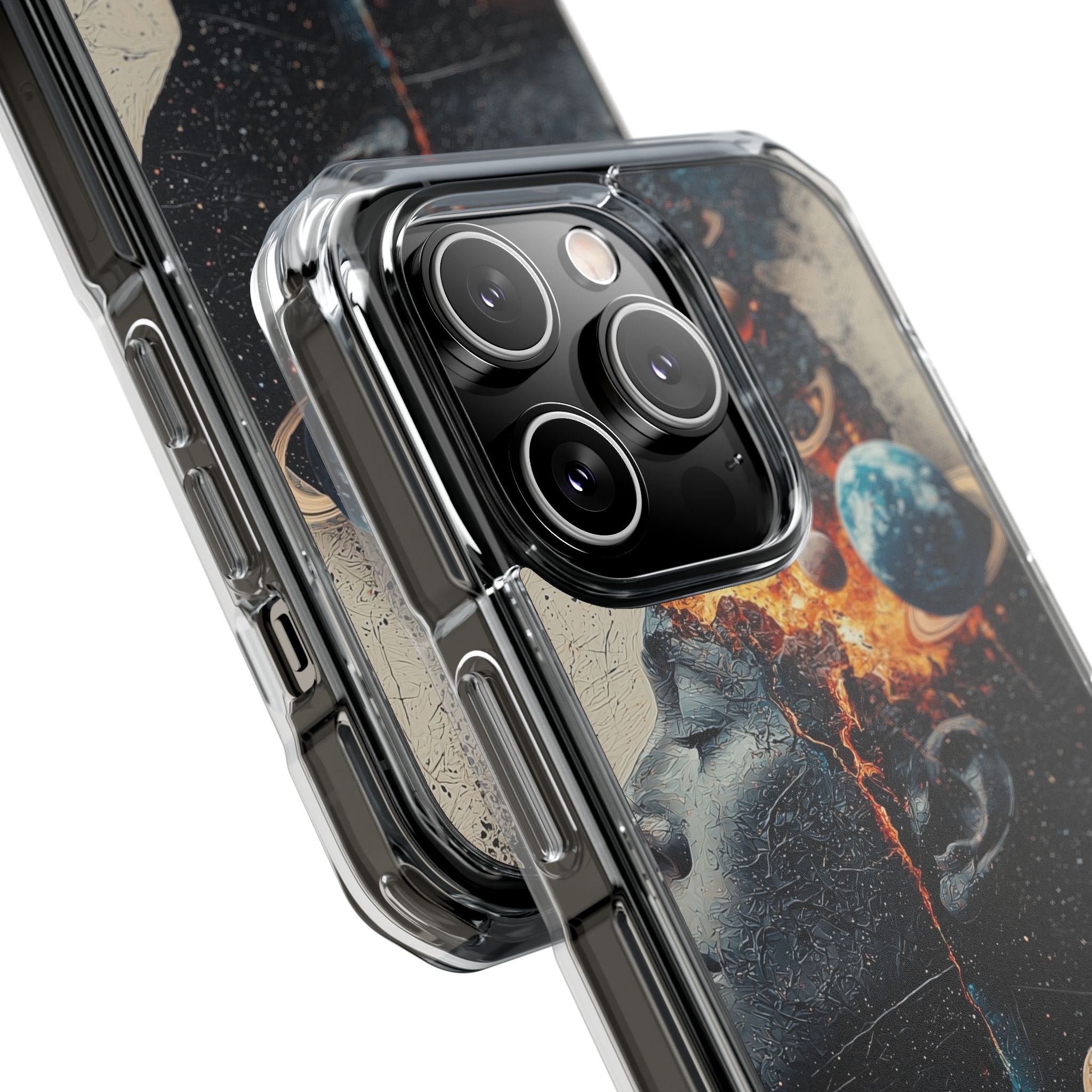 Cosmic Mind Erupts iPhone Case - Impact