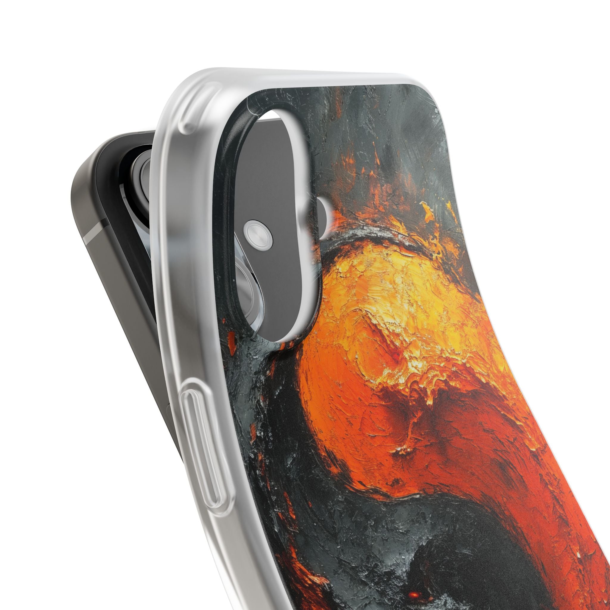 Molten Yin-Yang iPhone 16 Case - Soft