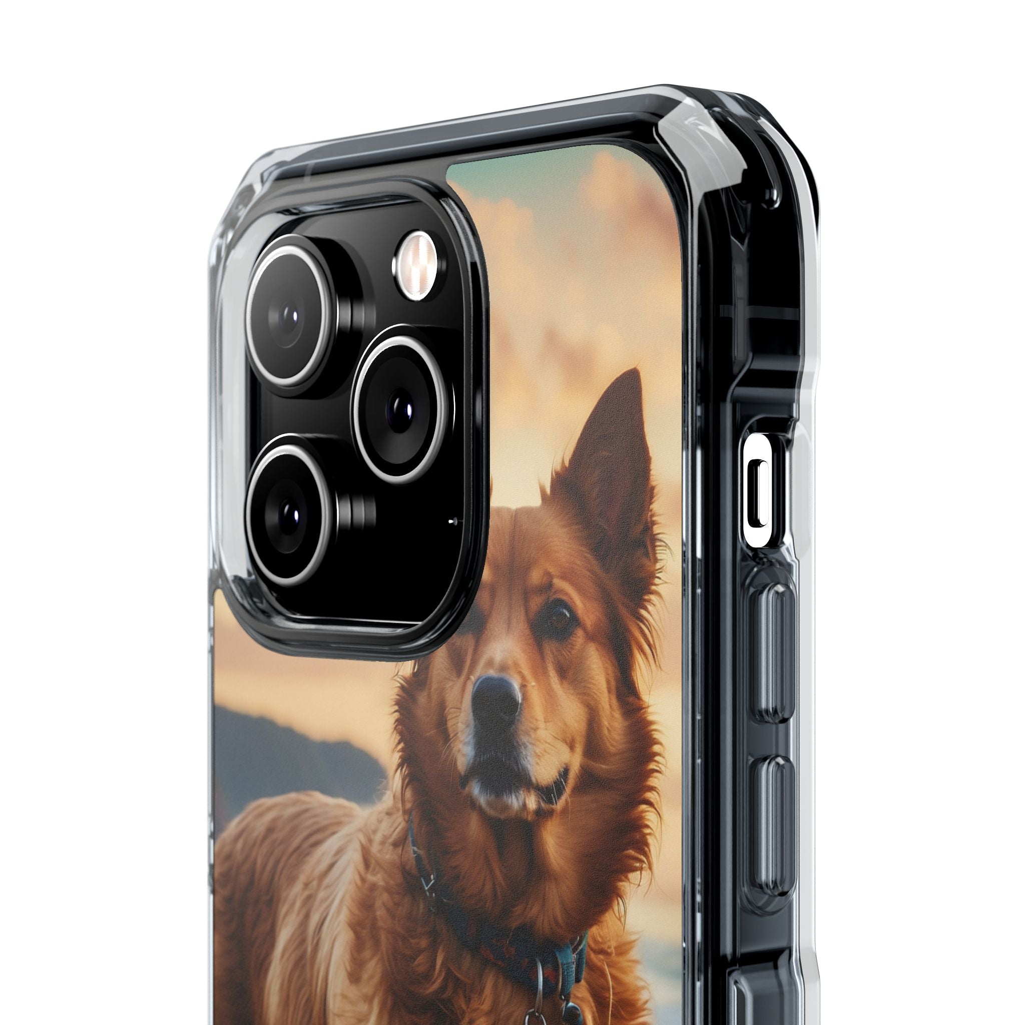 Golden Dog Plays iPhone Case - Impact