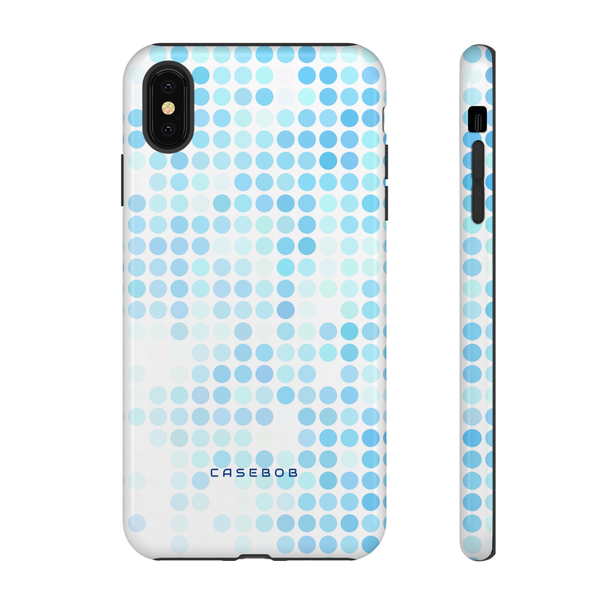 Blue Pixels - Protective Phone Case