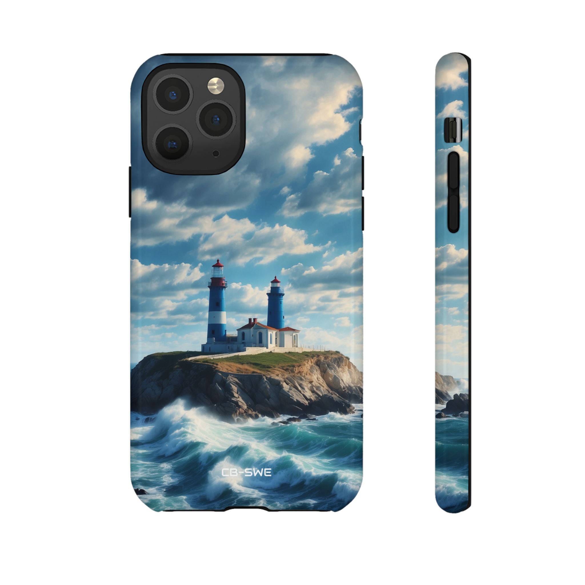 Lighthouse Guards Waves - iPhone Case