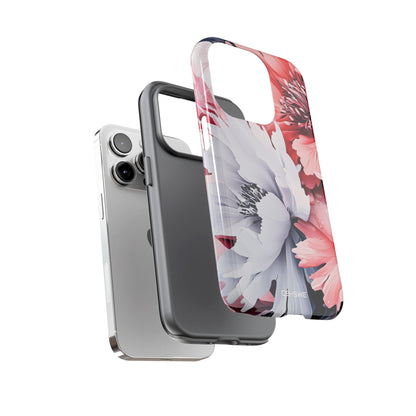 Digital Floral Elegance - iPhone Case