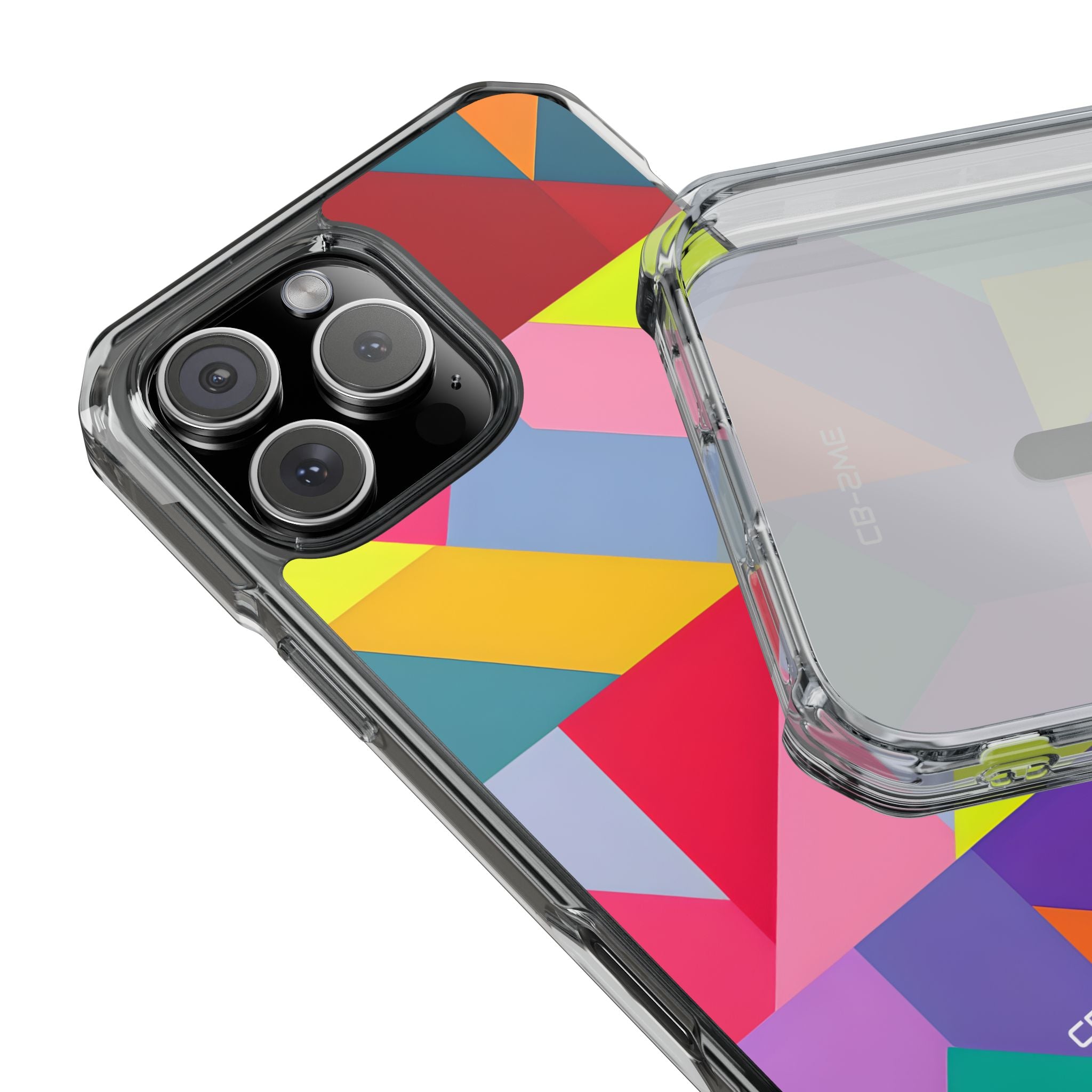 Dynamic Geometric Energy iPhone Case - Impact