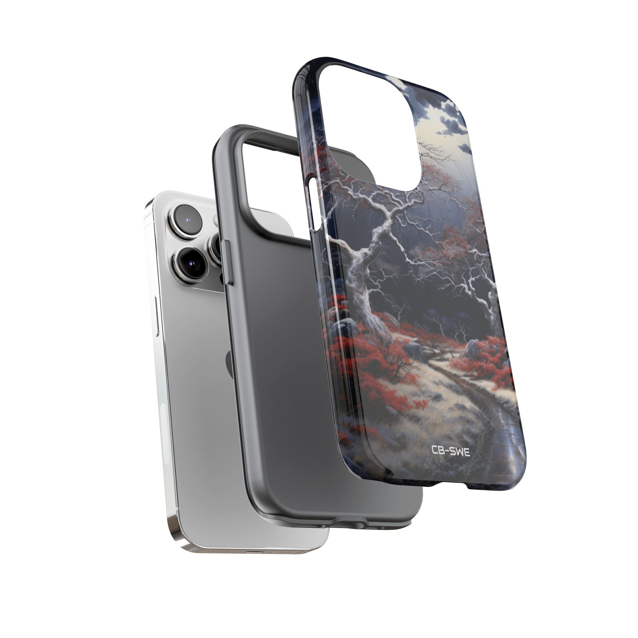 Sunlit Gnarled Forest - iPhone Case
