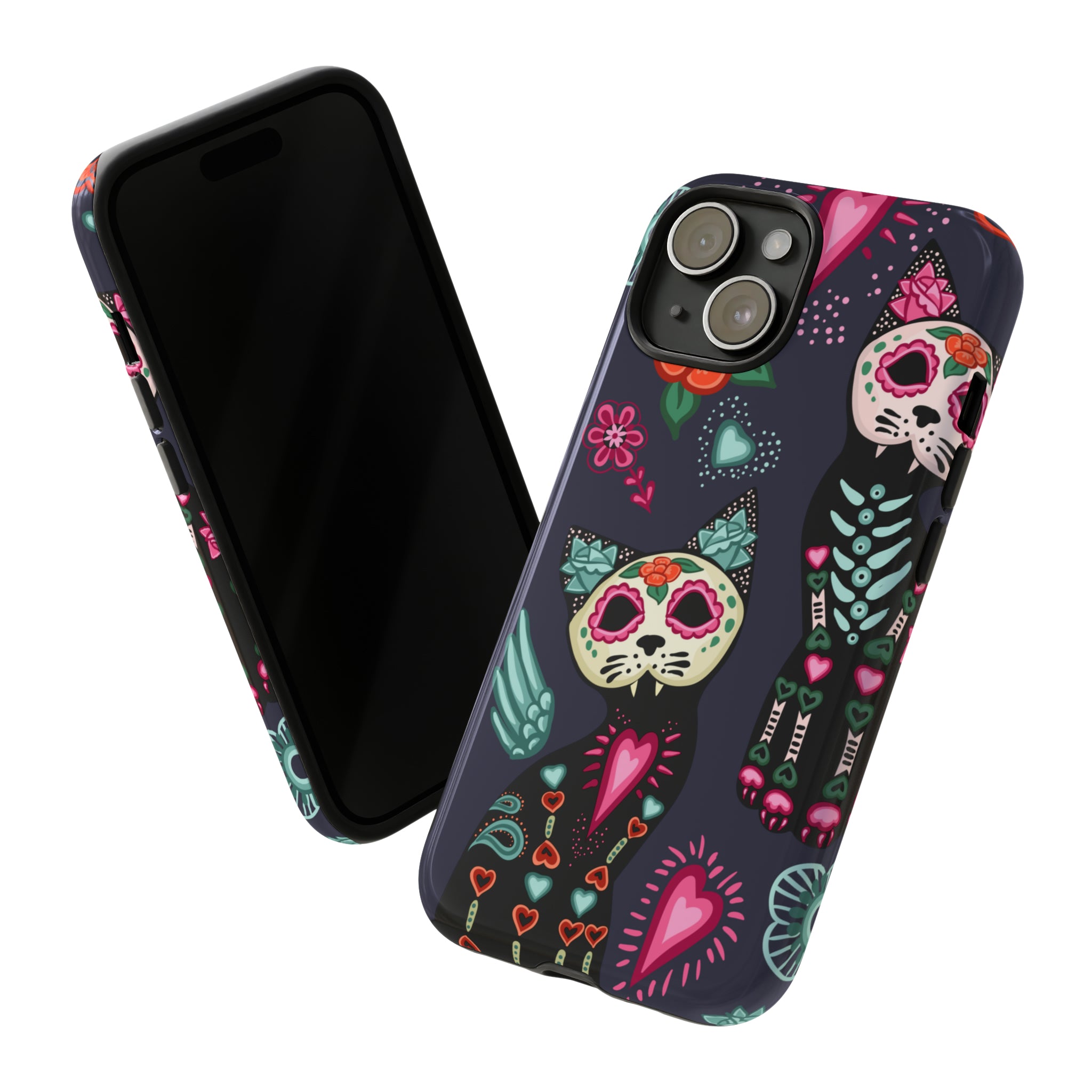 Halloween Cats - Protective Phone Case